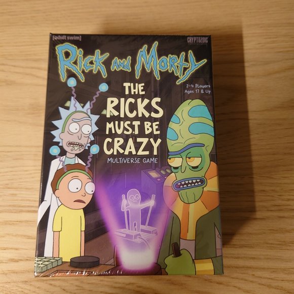 Rick and Morty- The Rick's Must Be Crazy Multiverse Game - Picture 1 of 4